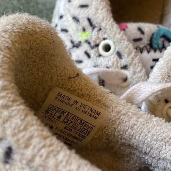 Reebok Club C 85 80s Print Terry Cloth Tennis Shoes - Picture 5 of 5